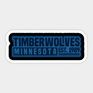 Minnesota Timberwolves 01 Sticker